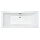 Ванна акриловая Quadro Slim 165х75 без ног