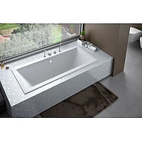 Ванна акрилова Quadro Slim 165х75 без ніг