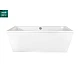 Ванна окремостояча BESCO VERA 170x75 з сифоном, без панелі