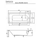 Ванна прямоугольная BESCO MODERN 150x70 2024508