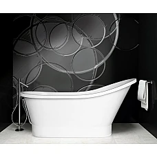 Ванна отдельностоящая BESCO GLORIA NOVA 160x68 с сифоном клик-клак 2017008