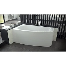 Ванна асиметрична BESCO LUNA 150x80 2022908