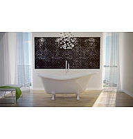 Ванна окремостояча BESCO OTYLIA 170x77 на білих ніжках 2017208