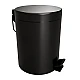Чорне відро для сміття 5 л Bemeta Dark 104315010