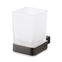 Стакан для зубных щеток Bemeta Nero 135011010