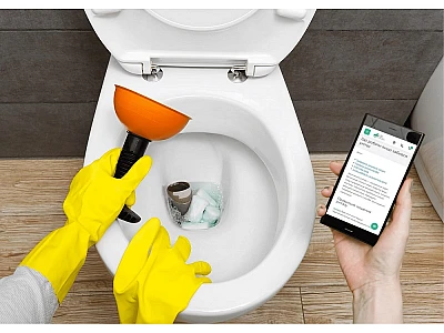 Що робити якщо забився унітаз