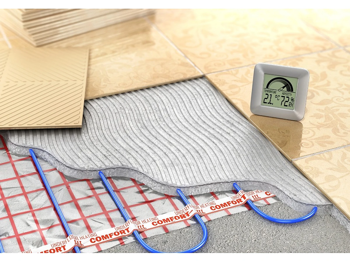 Теплый пол в ванную