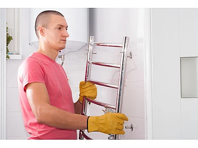 Як встановити рушникосушку