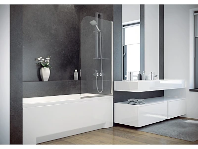 Как выбрать стеклянную шторку для ванной