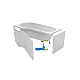 Панель для ванной Be Spot под плитку Flex System Excellent (OBEX.BSF.16WH)