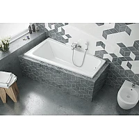 Ванна акрилова кутова 1500x800 Excellent Ava Comfort ліва (WAEX.AVL15WH)