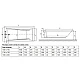 Ванна акриловая прямоугольная 1700x750 Excellent PALACE (WAEX.PAL17WH)