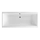 Ванна акрилова прямокутна 1500x755 Excellent PRYZMAT (WAEX.PRY15WH)
