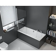 Ванна акрилова прямокутна 1800x805 Excellent PRYZMAT (WAEX.PRY18WH)