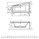 Ванна акриловая угловая 1700x1000 Excellent Sfera правая (WAEX.SFP17WH)
