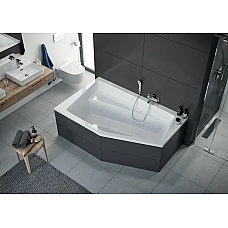 Ванна акрилова кутова 1600x1000 Excellent Vesper ліва (WAEX.VEL16WH)