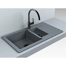 Кухонна мийка Fancy Marble Alabama 20608000, gray