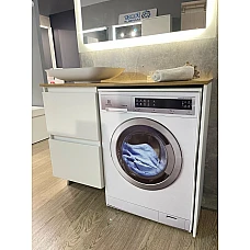 Шафа нижня без умивальника з боковою стійкою Fancy Marble Ali 1100