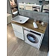Шкаф нижний без умывальника с боковой стойкой Fancy Marble Ali 1200