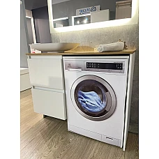 Шафа нижня без умивальника з боковою стійкою Fancy Marble Ali 1300