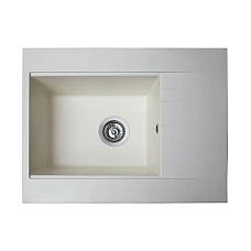 Кухонна мийка Fancy Marble Bodrum 650 white