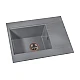 Кухонна мийка Fancy Marble Bodrum 650 grey