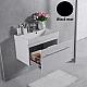 Черная тумба с умывальником Fancy Marble Corsica 70