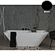Чорна ванна окремостояча Fancy Marble Edward 180x80 11180001