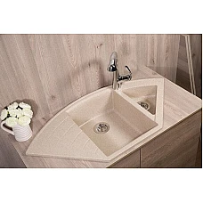 Кухонна мийка Fancy Marble Europe 113060007, колір пісочний