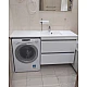 Шафа нижня з умивальником Lauretta 1500L Fancy Marble Jamaica 1500L
