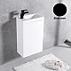 Чорна тумба з умивальником Fancy Marble Java 40 SM-282