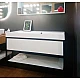 Шкаф нижний Mar 1000 с умывальником Signe 1000 Fancy Marble 14210012200
