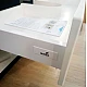 Шкаф нижний Mar 1000 с умывальником Signe 1000 Fancy Marble 14210012200