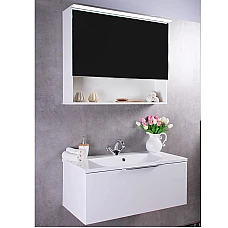 Дзеркальна шафка Fancy Marble Okinava 800