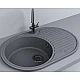 Кухонная мойка Fancy Marble Vermont, цвет серый