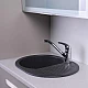 Чорна кухонна мийка Fancy Marble Yuta 102060004
