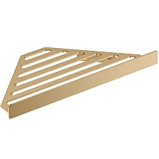 Полочка угловая Brushed Bronze Hansgrohe AddStoris 41741140