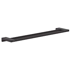 Полотенцедержатель двойной Matt Black Hansgrohe AddStoris 41743670