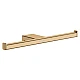 Держатель бумаги двойной Brushed Bronze Hansgrohe Addstoris 41748140