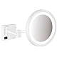 Зеркало для бритья с освещением LED белый матовый Hansgrohe Addstoris 41790700
