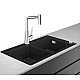 Кухонна мийка Select зі змішувачем хром Hansgrohe C51-F770-05 Combi 43216000