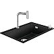 Кухонная мойка Select со смесителем Chrome Hansgrohe C51-F660-07 Combi 43218000