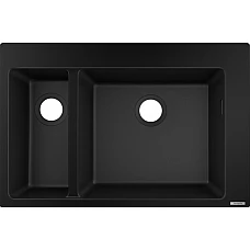 Кухонна мийка Select зі змішувачем Chrome Hansgrohe C51-F635-09 Combi 43220000
