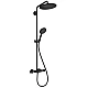 Душевая система 1jet Showerpipe с термостатом Matt Black HANSGROHE Croma Select S 280 26890670