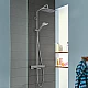 Душевая система 1jet EcoSmart с термостатом HANSGROHE Croma E Showerpipe 280 27660000
