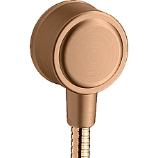 Шлангове під'єднання Brushed Bronze Hansgrohe FixFit Classic 16884140