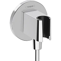 Шлангове під'єднання з тримачем Chrome Hansgrohe FixFit Porter S 26888000