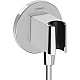 Шлангове під'єднання з тримачем Chrome Hansgrohe FixFit Porter S 26888000