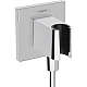 Шлангове під'єднання з тримачем Chrome Hansgrohe FixFit Porter E 26889000