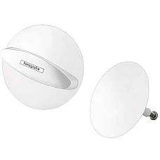 Зовнішня частина до сифона на ванну Matt White Hansgrohe Flexaplus 58185700